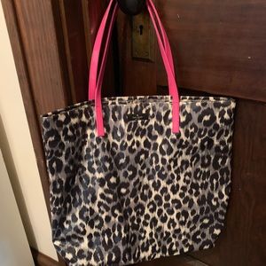 Kate Spade leopard print tote